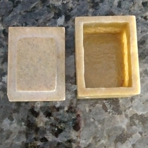 Jade match box / incense box - Picture 2 of 9